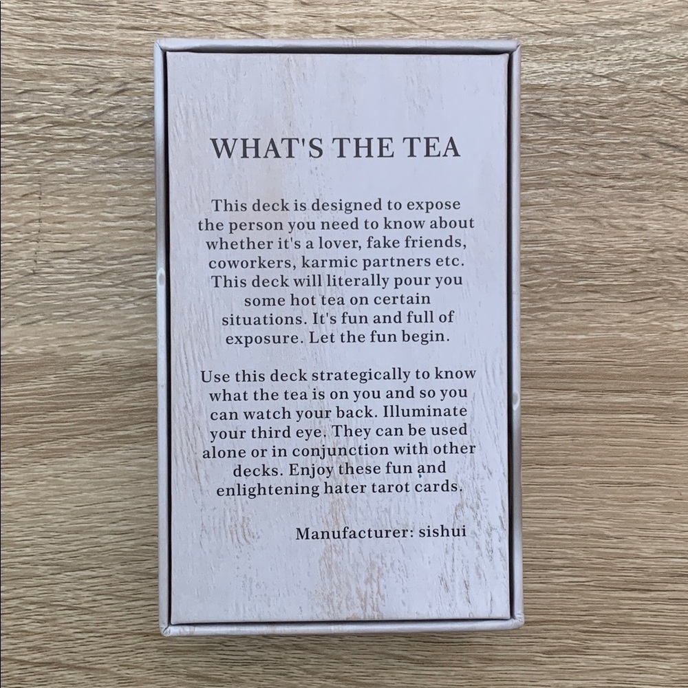What's the Tea Card Deck - Picture 2 of 11